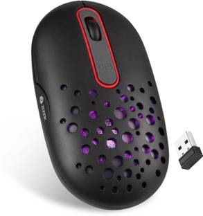 Zoook Slideshow 2in1 Wireless Rechargeable Mouse cum Presenter/1600 DPI/7 Color LED Wireless Laser Mouse