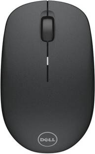 DELL WM126 Wireless Ambidextrous Optical Mouse 1000 DPI, Plug and Play  with Bluetooth
