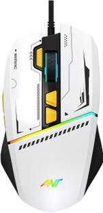 Ant Ghost50 Wired Ambidextrous Optical  Gaming Mouse