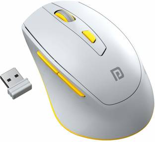 Portronics Toad 32 Wireless Mouse with 6 Buttons, Ergonomic Design, Adjustable Optical DPI Wireless Optical Mouse