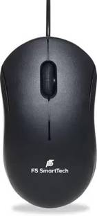 F5 SmartTech Comfort Optical Wired Ambidextrous Optical Mouse