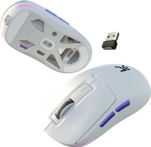 Kreo Pegasus 58 Gms Ultra Lightweight Wireless Optical Gaming Mouse Wireless Ambidextrous Optical  Gaming Mouse  with Bluetooth
