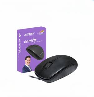 PRODOT High-Performance Ergonomic Design Comfy Wired Mouse Universal Compatibility Wired Ambidextrous Optical  Gaming Mouse