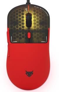 EVOFOX Phantom Air Programmable Gaming Mouse Ultra Light Weight RGB Wired Ambidextrous Optical  Gaming Mouse