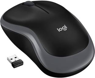 Logitech M 185 Wireless Ambidextrous Optical  Gaming Mouse