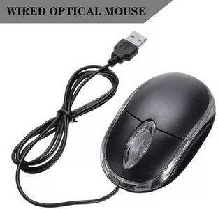 SANEHA TERABTYE OPTICAL LIGHT MOUSE Wired Ambidextrous Optical  Gaming Mouse