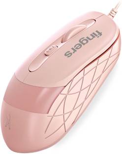 FINGERS SuperHit Wired Ambidextrous Optical Mouse
