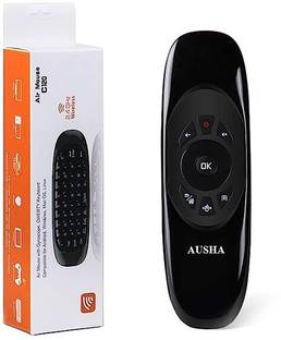 RuhZa All-in-One 2.4GHz Air Mouse QWERTY Keyboard Remote Controller Wireless Hybrid  Gaming Mouse