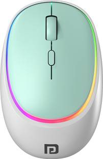 Portronics Toad IV Bluetooth mouse with 2.4 GHz Wireless, Rechargeable, Connect 3 Devices Wireless Optical Mouse  with Bluetooth