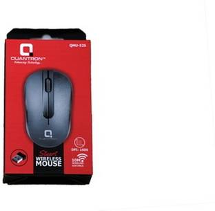 Quantron QMU-525 STUART WIRLESS MOUSE 10 MTR DISTANCE Wireless Ambidextrous Optical Mouse