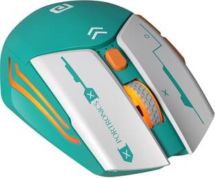 Portronics Vader Max Wireless Mouse, Bluetooth 5.3 & 2.4 GHz, 6 Buttons, 2400 DPI,Ergonomic Wireless Ambidextrous Optical  Gaming Mouse  with Bluetooth