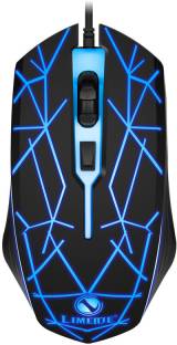 ENTWINO Dragon Gaming Mouse, DPI Button, 7 Colors Light, Metal Bottom Wired Optical  Gaming Mouse