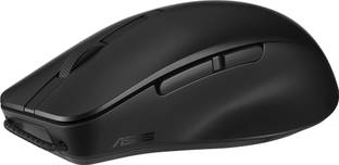 ASUS SmartO MD200 Wireless Optical Mouse 4200 DPI, 3 Device Support, 6 customizable buttons, Creator  with Bluetooth