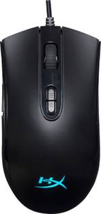 HyperX Pulsefire Core RGB with 7 Programmable Buttons, Pixart 3327 Sensor up to 6200DPI Wired Ambidextrous Optical  Gaming Mouse