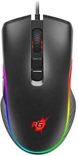 ClassicAut Gaming Mouse With Vertical 2600 DPI Adjustable Gaming Mouse Control USB Wired Ambidextrous Hybrid  Gaming Mouse