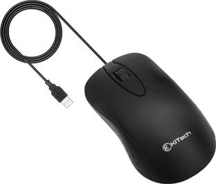 KITECH M50 Wired Ambidextrous Optical Mouse