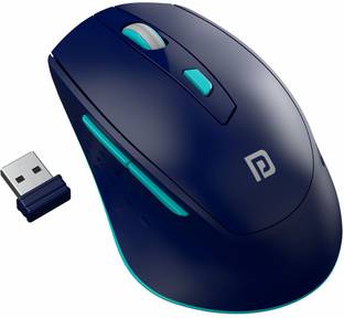 Portronics Toad 32 Wireless Mouse with 6 Buttons, Ergonomic Design, Adjustable Optical DPI Wireless Ambidextrous Optical Mouse