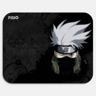 Fisio Anime Mousepad Printed Kakashi from Naruto Gaming Accessories Laptop Computer Mousepad