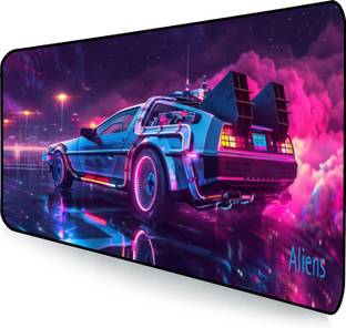 Aliens Extended Gaming Mouse Pad, Non-Slip Base, Water-Repellent, Smooth Surface Non Slip Base Mousepad