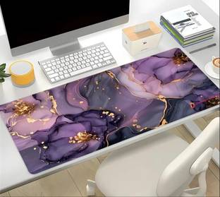 DARSHANAM WORLD Keyboard Mat, Mouse Pad Shortcut Keys Desk Mats for Office Non Slip Base Mousepad