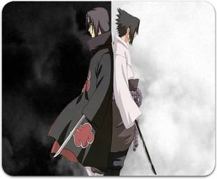 MITTRA INDIACRAFT Anime Mouse Pad Computer Sasuke Naruto - 3D Printed Mousepad. Non Slip Base Mousepad