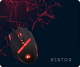 Bestor Ultra-Low Friction Gaming Mouse Mat, Anti-Slip Base, High Durability, Waterproof Mousepad