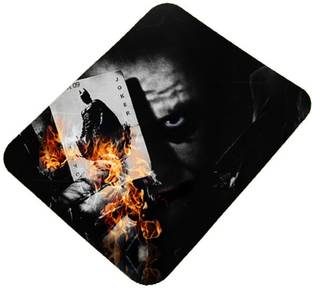 क्लैपकार्ट Joker Playing Card Printed Rubber Base Mat Finish Mouse Pad माउस पैड