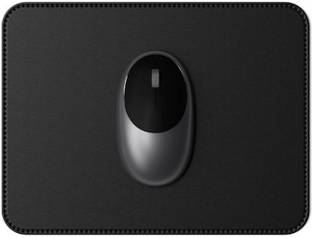 M RUFOUS Leather Mouse Pad with Stitched Edge Micro-Fiber Base with Non-Slip Waterproof Non Slip Base Dual Sided Mousepad