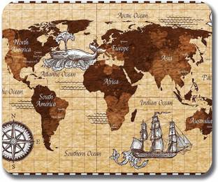 BE UNIQUE Premium Quality Mouse Pad for Laptop, Notebook, Gaming Computer Non-Slip Base Non Slip Base Mousepad