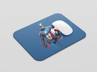 InkFusion Caption America Non Slip Base Mousepad
