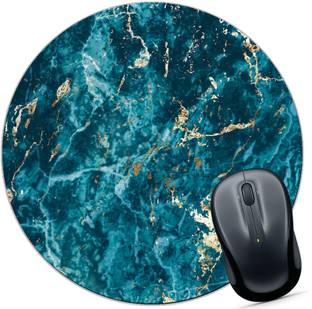 TrendoPrint Printed Circle Gaming Rubber Base Mouse Pad for Laptop & Desktop (Mc-23) Mousepad