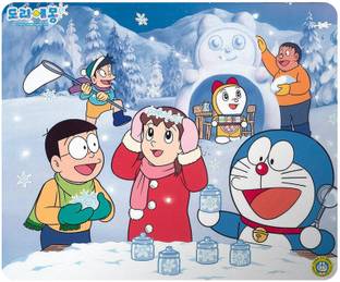 PrintingZone Compatible Print Doraemon Mouse Pad (8 inch X 7 inch) (MP-41) Mousepad