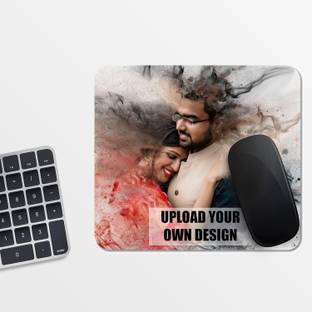 Rashish personalized text and photo print mouse pad Non Slip Base Mousepad