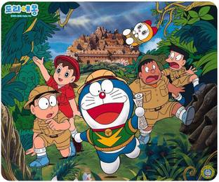 PrintingZone Compatible Print Doraemon Mouse Pad (8 inch X 7 inch) (MP-56) Mousepad