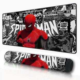 SMULY Gaming and Spiderman, NonSlip Rubber Base (Spiderman) Dual Sided Mousepad