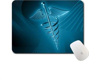 whats your kick Doctor Inspired Anti Slip Rubber Base Printed Mouse Pad - D2 Mousepad