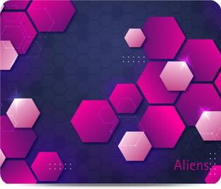 Aliens Gaming Mouse Pad, Precision, Non-Slip Rubber Base, Smooth Cloth Surface,3D Style Non Slip Base ...