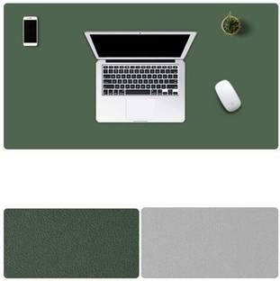 SYGA Desk Pad Protector Waterproof PU Desk Mat for Office & Home Non Slip Base Dual Sided Mousepad