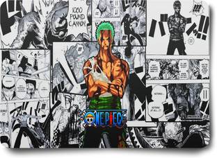 Replix One Piece Anime Printed Mousepad with Smooth Mouse Control for Laptop Mousepad
