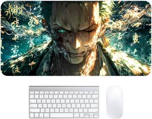 Kuavi Extended Anime Mouse Pad, 279 x 584 mm, Thick Rubber Base(Design-28) Non Slip Base Mousepad