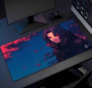 Eshaaver Animie Printed itachi uchiha Laptop & Desktop Mat /Desk Pad Non Slip Base Mousepad