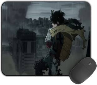Kirmada Printed Design Mouse Pad Sad Deku Non-Slip My Hero Acadamia Mousepad
