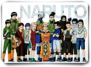 Replix Anime Mouse Pad (9 inch x 7 inch) - Computer Naruto - 3 Printed Mousepad Mousepad