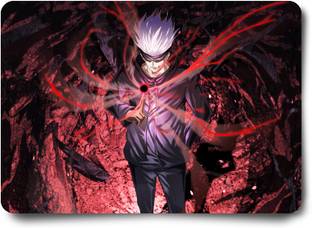 Replix Anime Mouse Pad (9 inch x 7 inch) - Jujutsu Kaisen Gojo -2 Printed Mousepad Non Slip Base Mousepad