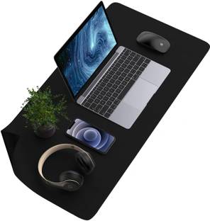 SYGA Desk Pad Protector Waterproof PU Desk Mat for Office & Home Non Slip Base Dual Sided Mousepad