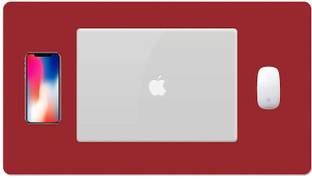 STORITE Leather Dual Side Large Mouse Pad Waterproof Desk Writing Pad for Office & Home Non Slip Base Dual Sided Mousepad