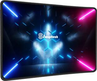 SWAPITECH Non-Slip Rubber Base Waterproof, Size 350x250x4mm Gaming Non Slip Base Mousepad