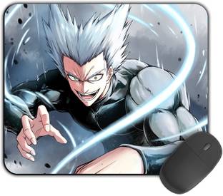 Kirmada Printed Design Mouse Pad Garou Art One Punch Man Non Slip Base Mousepad