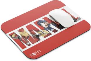 rssh creation Marvel Red Color, Anti - Slip Base, High Durability Mouse Pad Non Slip Base Mousepad