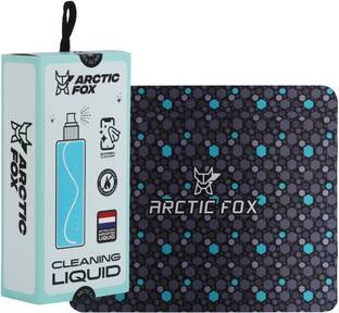 ARCTIC FOX Screen Cleaning Kit Set and Non-Slip Rubber Base Mouse Pad Combo (Hexad & Kit) Mousepad